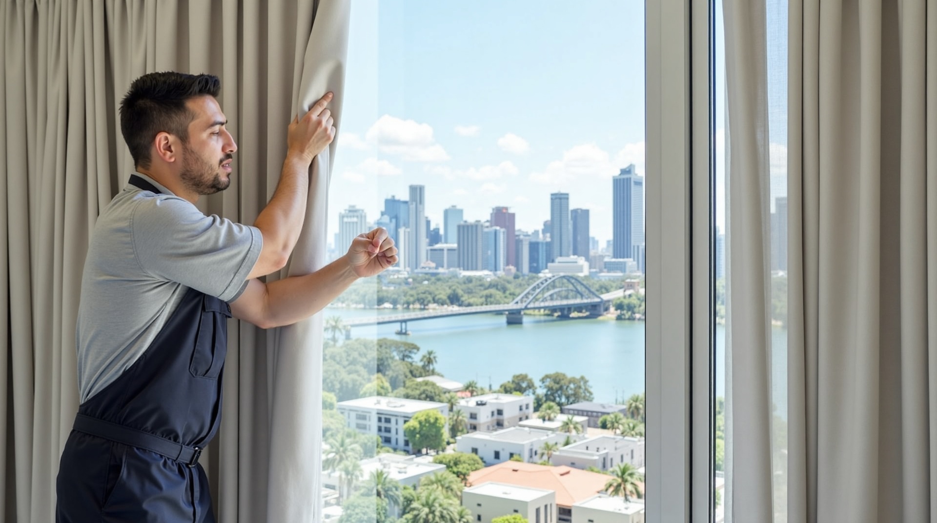 Bahrs Scrub Curtain Cleaning Service